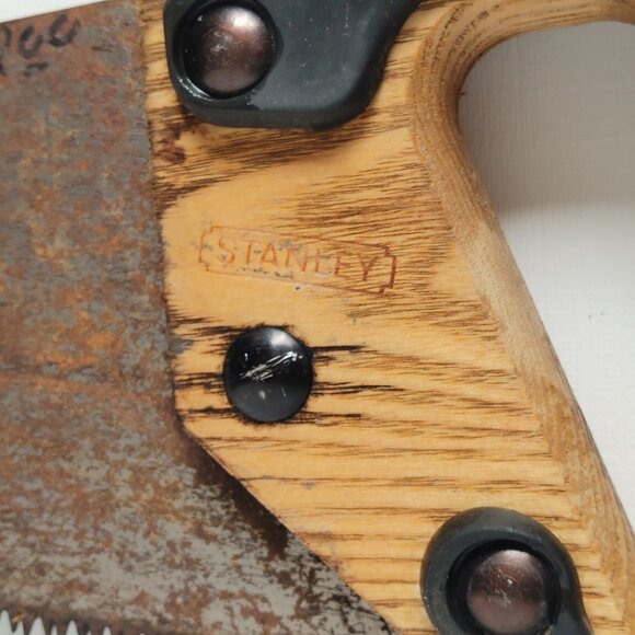 HAND SAWS TOOLS STEIGO BUCK BROS STANLEY 3 LOT WOOD WORKING CARPENTER TOOLS - Picture 6 of 12